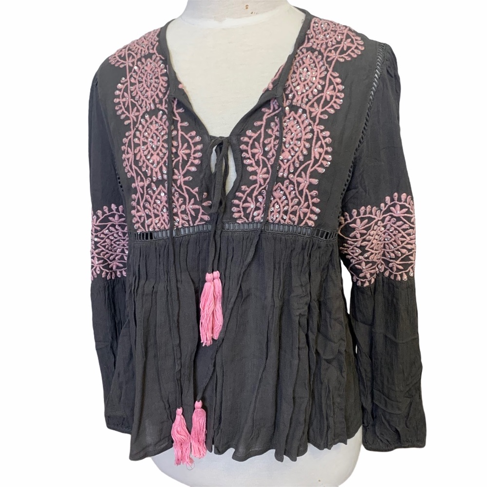 NWT Miss June Muse boho top